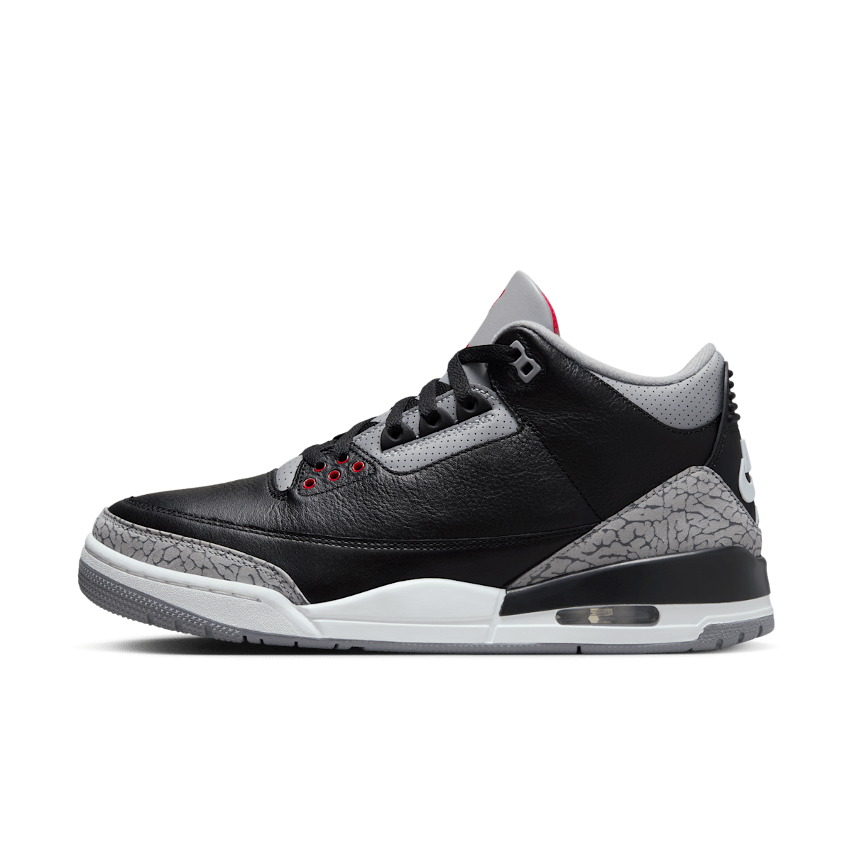 Air Jordan 3 Retro Schwarzzement