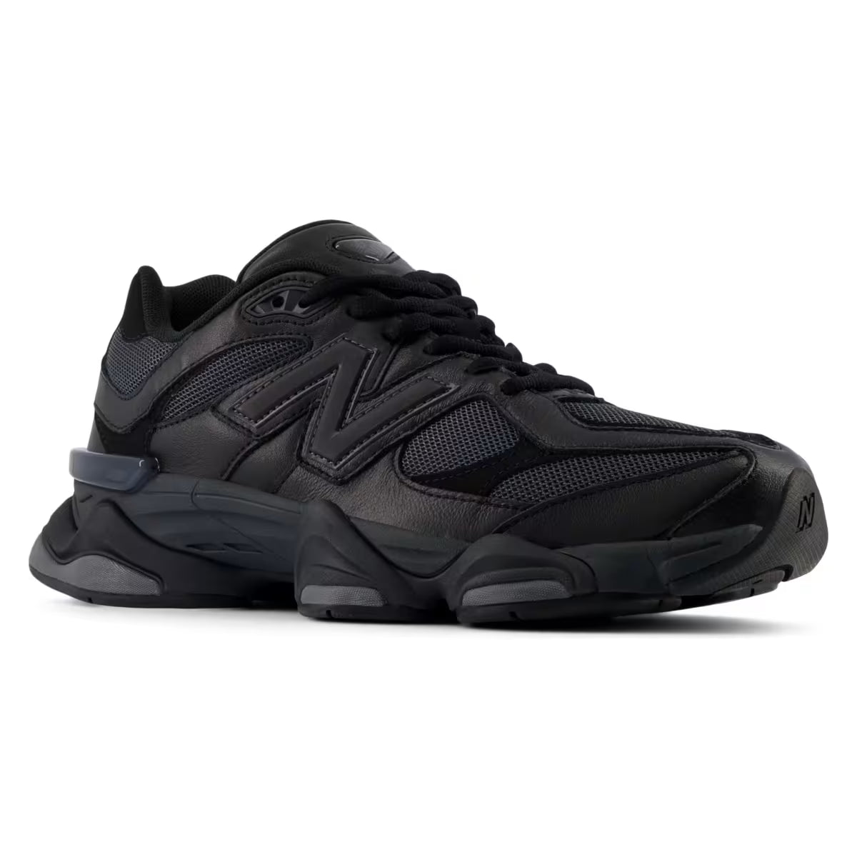 New Balance 9060 Triple Black Leather