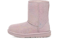 UGG Classic II Shimmer Sky Boot Pale Smoke Rainbow Metallic (Kids) (1157708K-PLSM) | Snrkickz