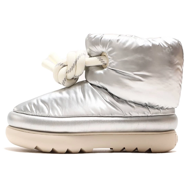 UGG Classic Maxi Short Boot Metallic Silver (Women's) (1135153-MSLV) | Snrkickz