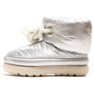 UGG Classic Maxi Short Boot Metallic Silver (Women's)