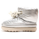 UGG Classic Maxi Short Boot Metallic Silver (Women's)