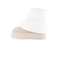 UGG Classic Mini Dipper Puffer Boot White Ceramic (Women's)