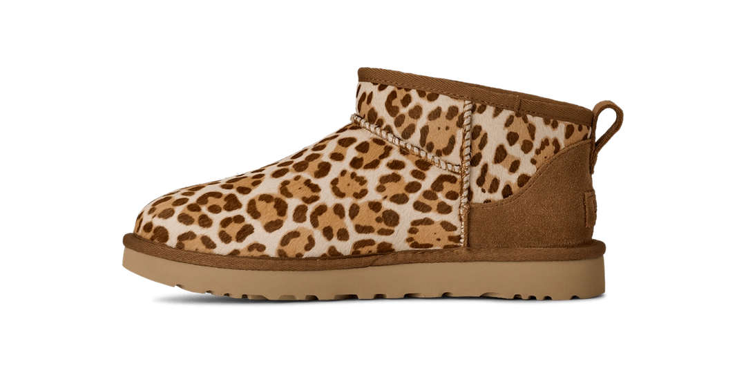 UGG Classic Ultra Mini Boot Felicity Leopard Jasmine (Women's) (1178110-FDJ) | Snrkickz