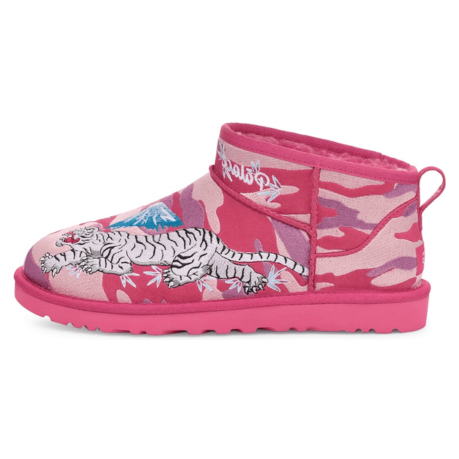 UGG Classic Ultra Mini Boot Palace Pink Camo