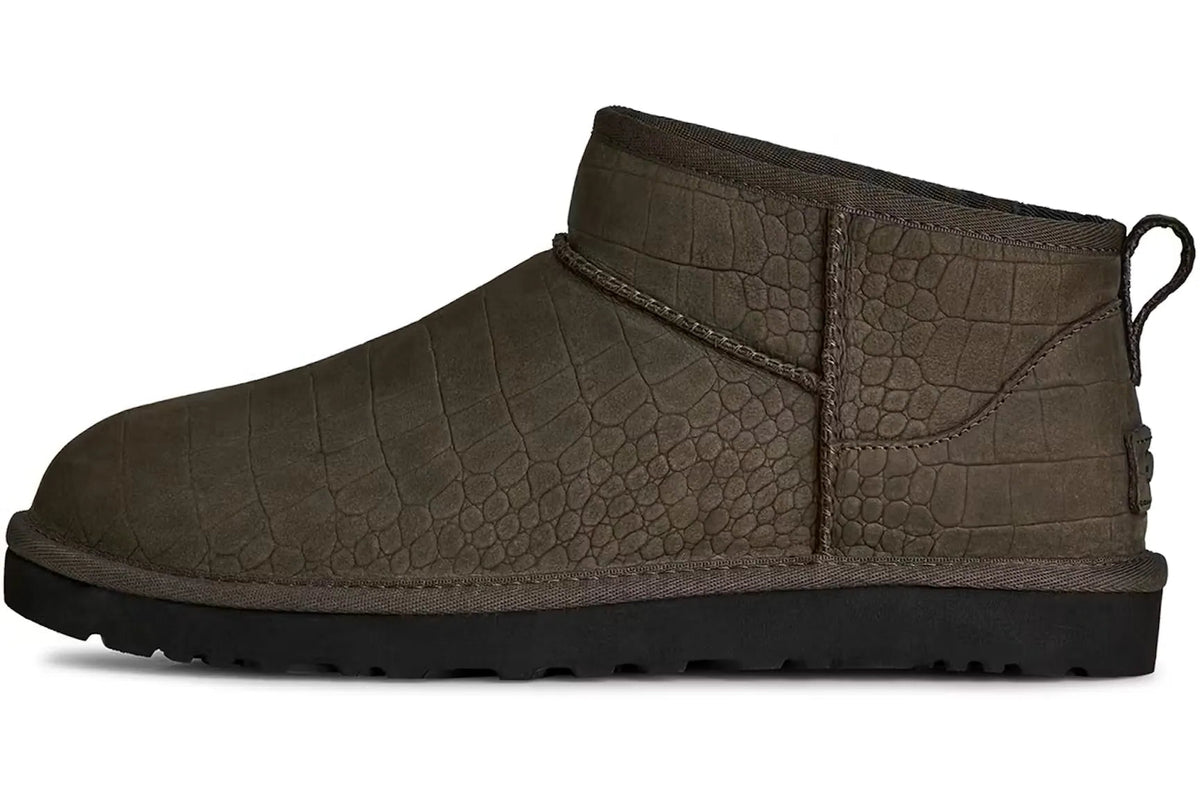 UGG Classic Ultra Mini Embossed Boot Dense Smoke (1178661-DNSS) | Snrkickz