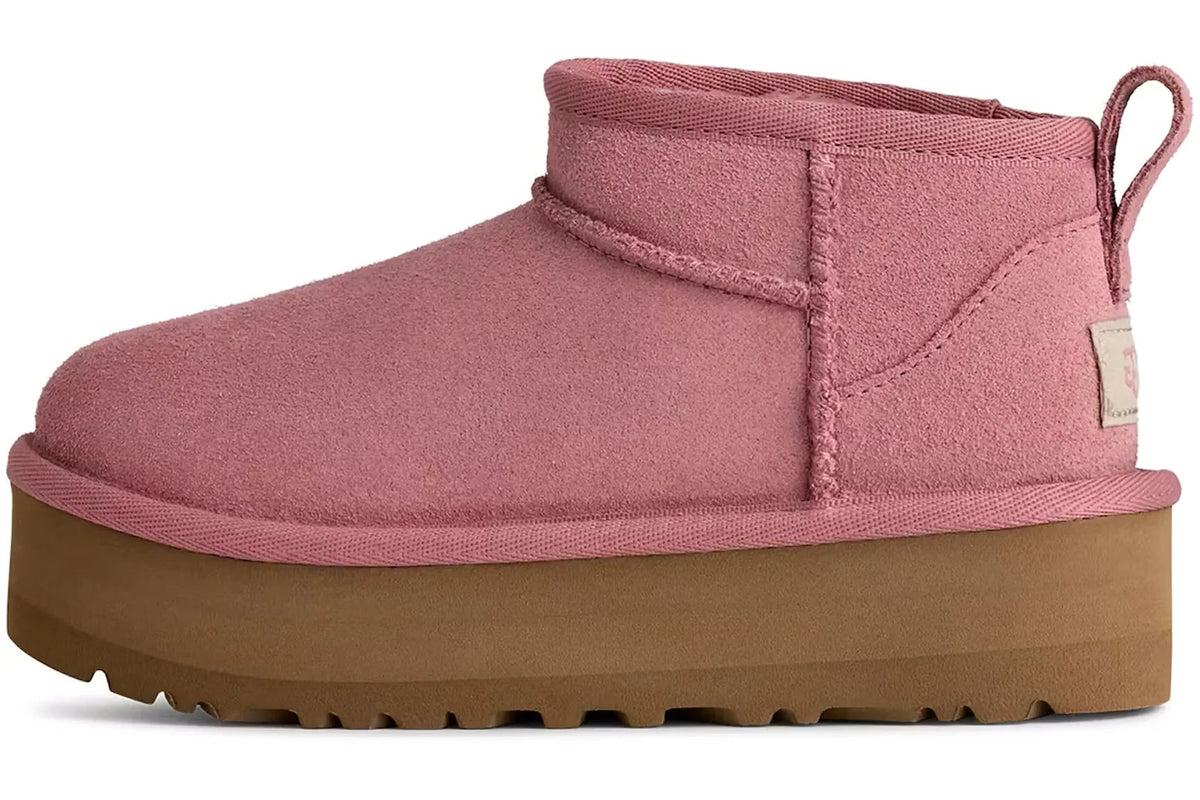 UGG Classic Ultra Mini Platform Boot Pink Dawn (Kids)