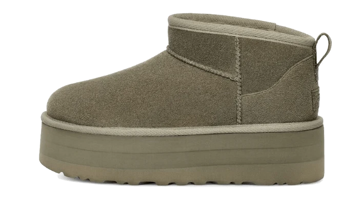 UGG Classic Ultra Mini Platform Moss Green (1135092-MSG) | Snrkickz