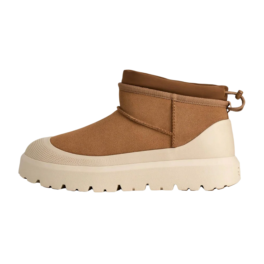 UGG Classic Ultra Mini Weather Hybrid Boot Chestnut Whitecap (1174196-… Snrkickz