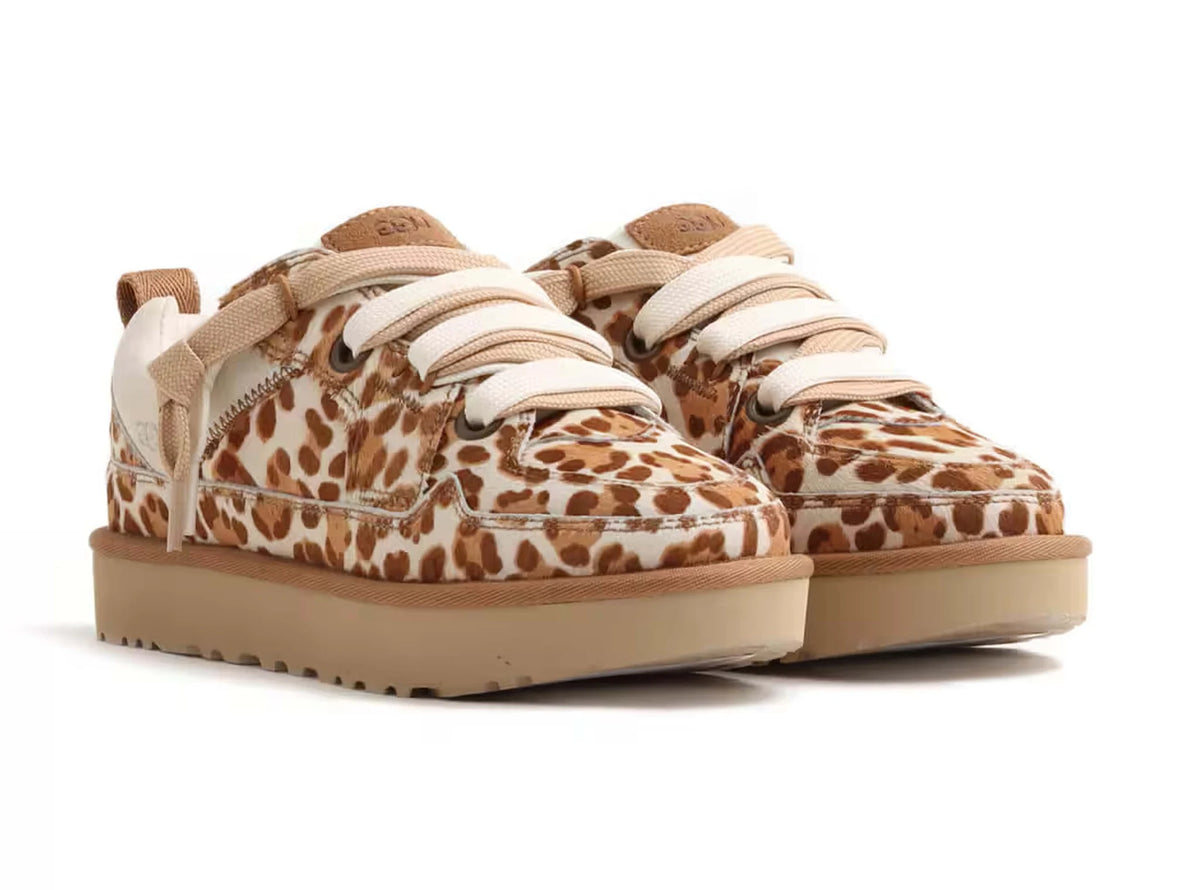 UGG Lowmel Lo Plains Felicity Leopard Jasmine (Women's) (1181071-FDJ) Snrkick 2