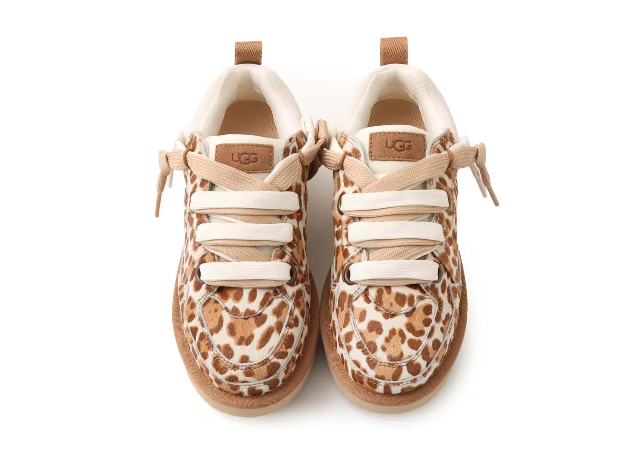 UGG Lowmel Lo Plains Felicity Leopard Jasmine (Women's) (1181071-FDJ) Snrkick 3