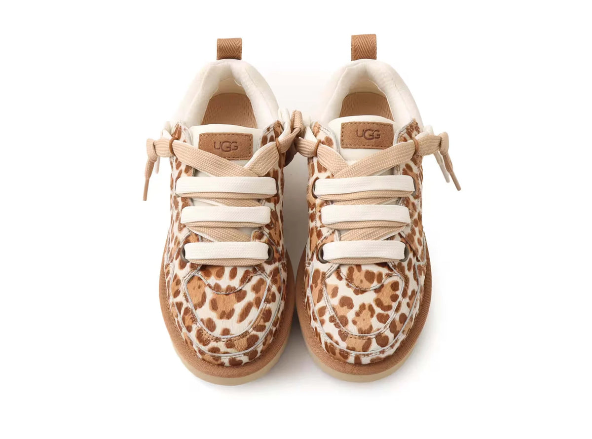 UGG Lowmel Lo Plains Felicity Leopard Jasmine (Women's) (1181071-FDJ) Snrkick 3