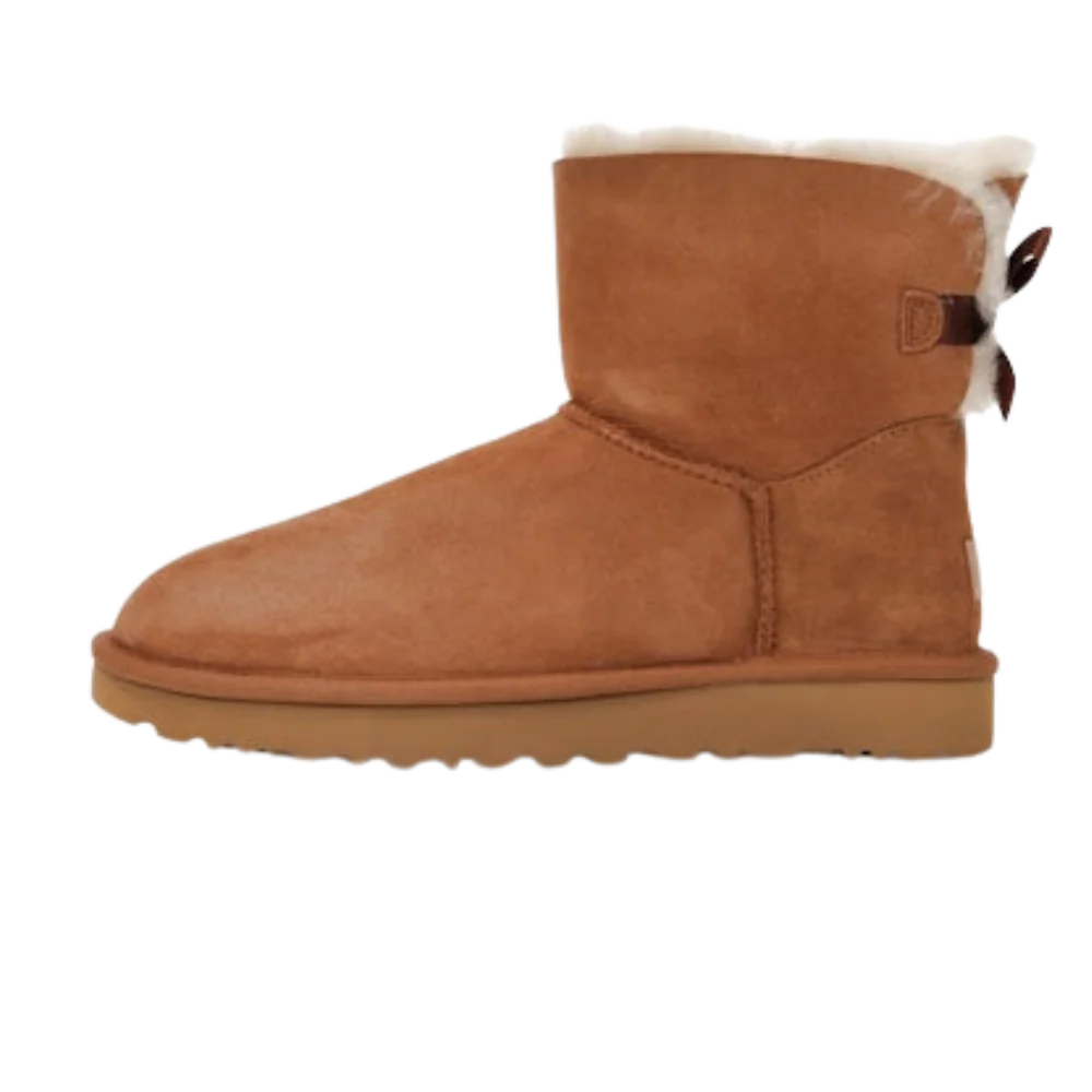 UGG Mini Bailey Bow II Chestnut (Women's) (1016501-CHE) | Snrkickz