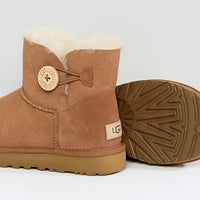 UGG Mini Bailey Button II Chestnut (Women's) (1016422-CHE) | Snrkickz 3
