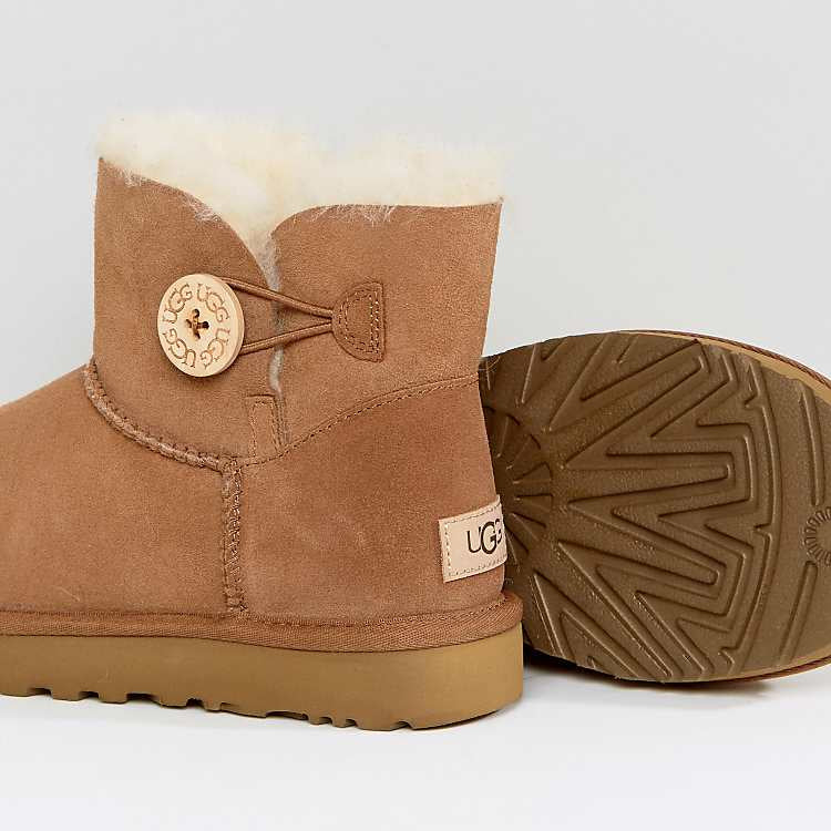 UGG Mini Bailey Button II Chestnut (Women's) (1016422-CHE) | Snrkickz 3