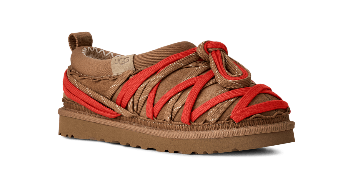 UGG Tasman Lace Slipper Chestnut (1175054-CHE) | Snrkickz  2