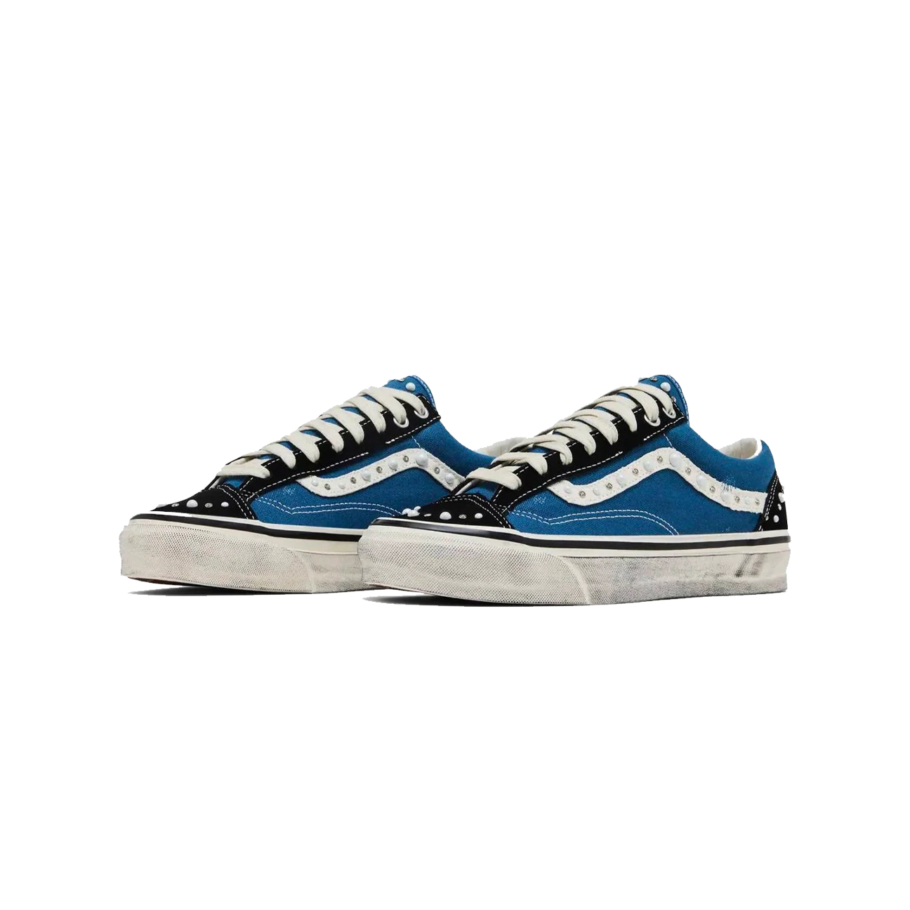 Vans LX Old Skool 36 Pearlized Pack Black Navy (VN000E8VYA6) | Snrkickz 1