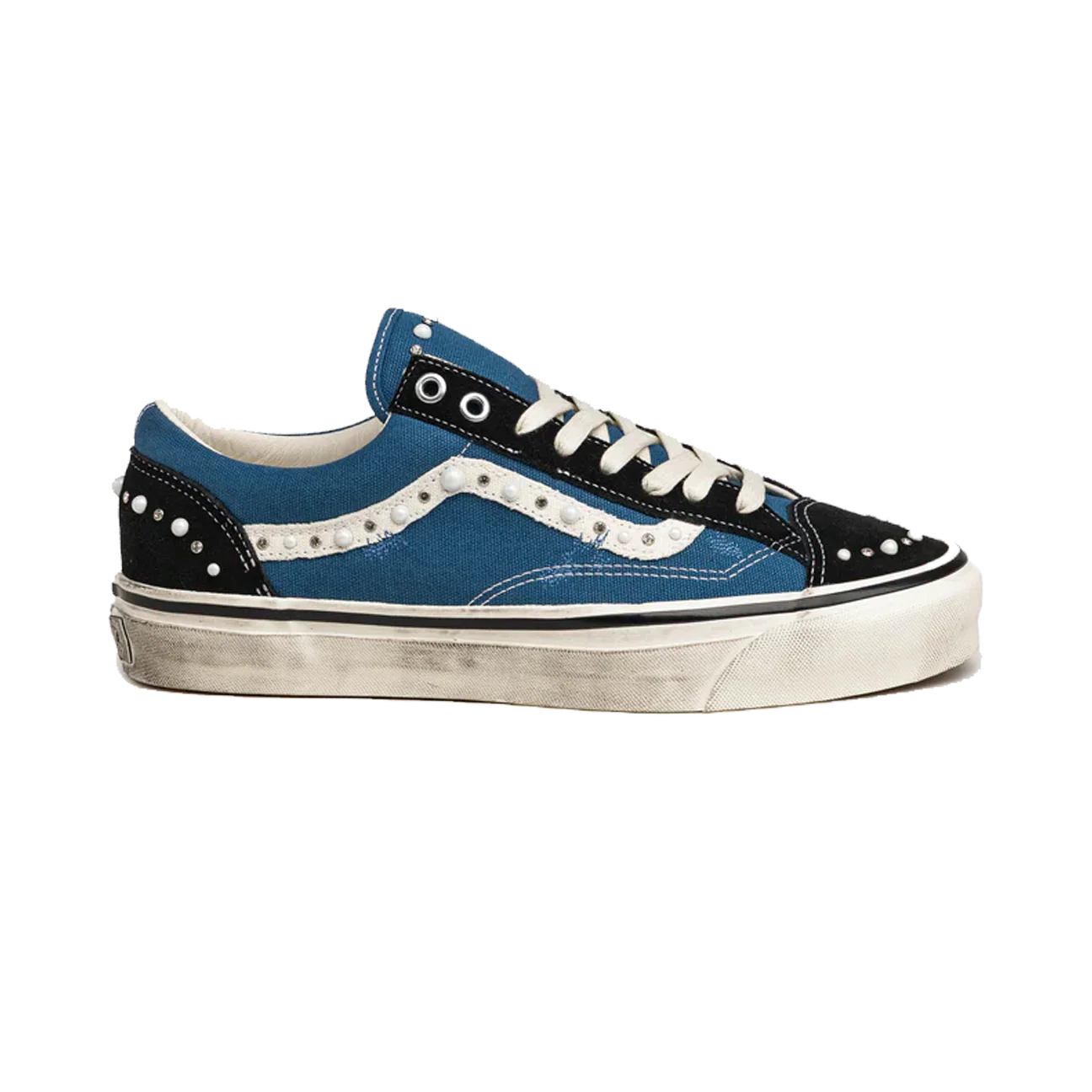 Vans LX Old Skool 36 Pearlized Pack Black Navy (VN000E8VYA6) | Snrkickz 2
