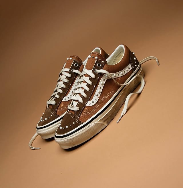 Vans LX Old Skool 36 Pearlized Pack Vintage Cocoa Brown