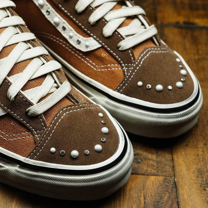 Vans LX Old Skool 36 Pearlized Pack Vintage Cocoa Brown 3