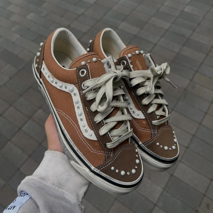 Vans LX Old Skool 36 Pearlized Pack Vintage Cocoa Brown