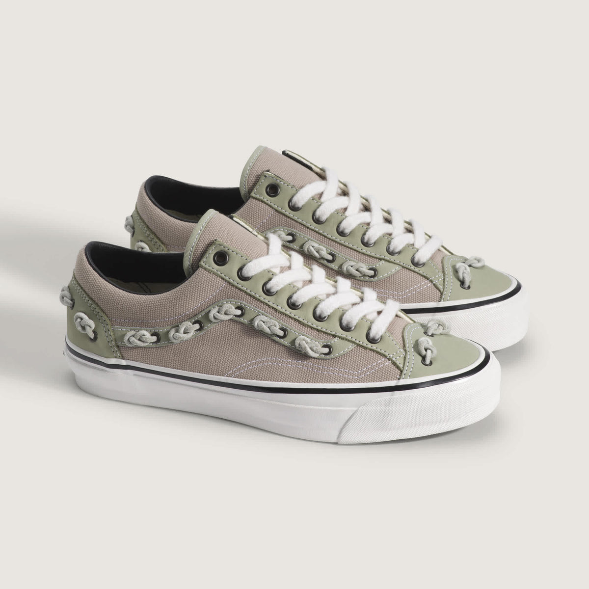 Vans OTW Old Skool 36 Knot Vibram Green Pink
