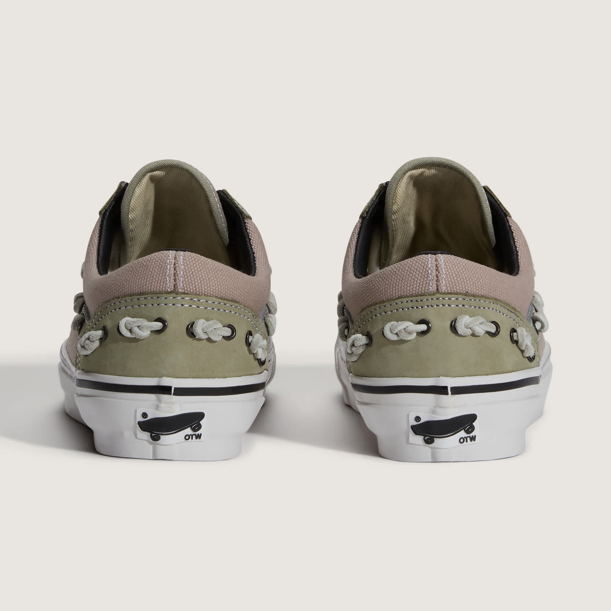 Vans OTW Old Skool 36 Knot Vibram Green Pink (VN000Y1CHAD) | Snrkickzz 3