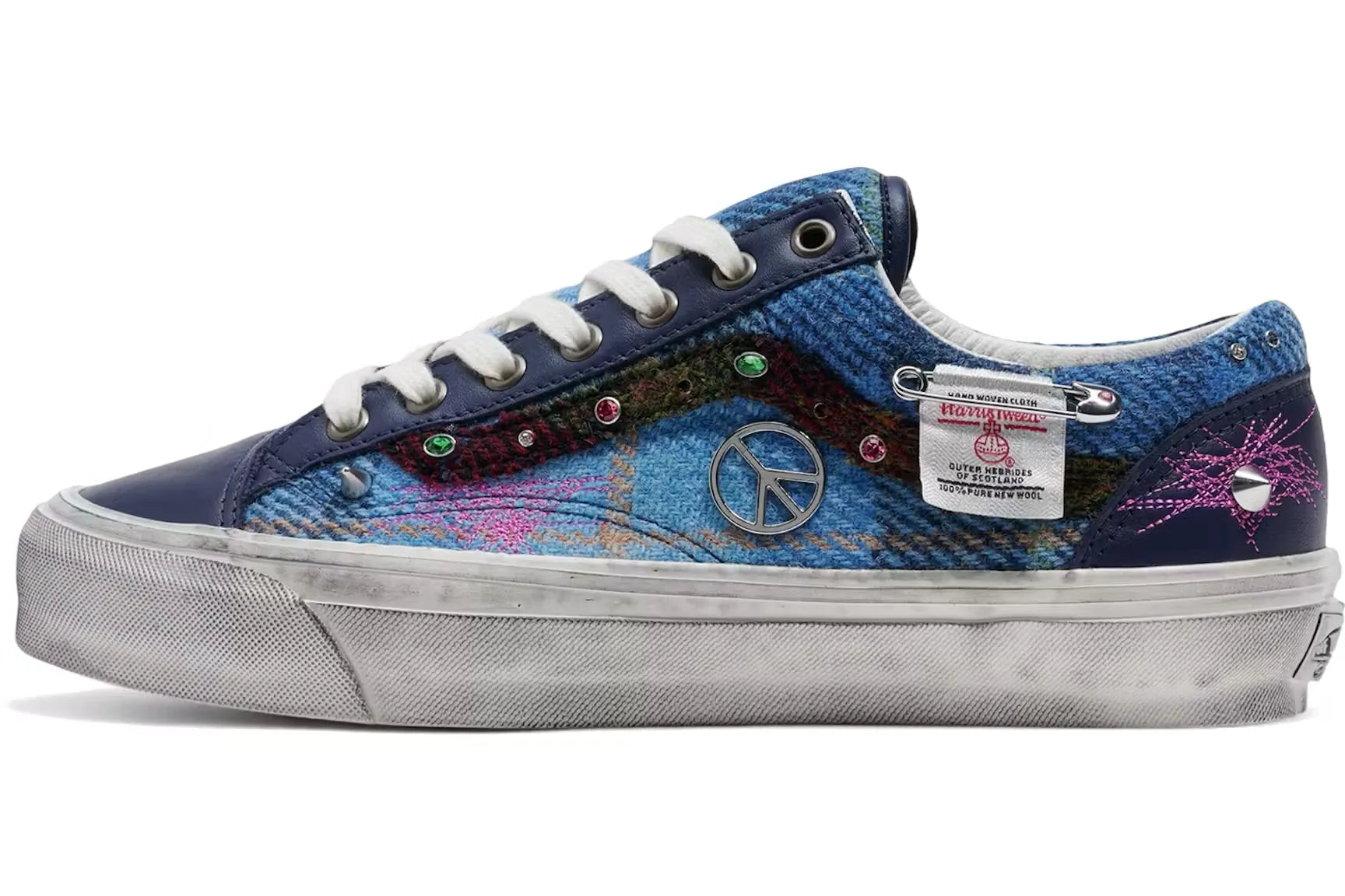Vans Old Skool 36 Harris Tweed Blue Multi (VN000E8VBIP ) | Snrkickz