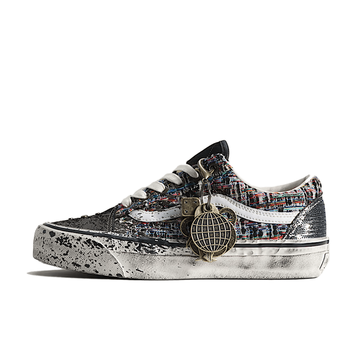 Vans Premium Old Skool Charms Black Grey