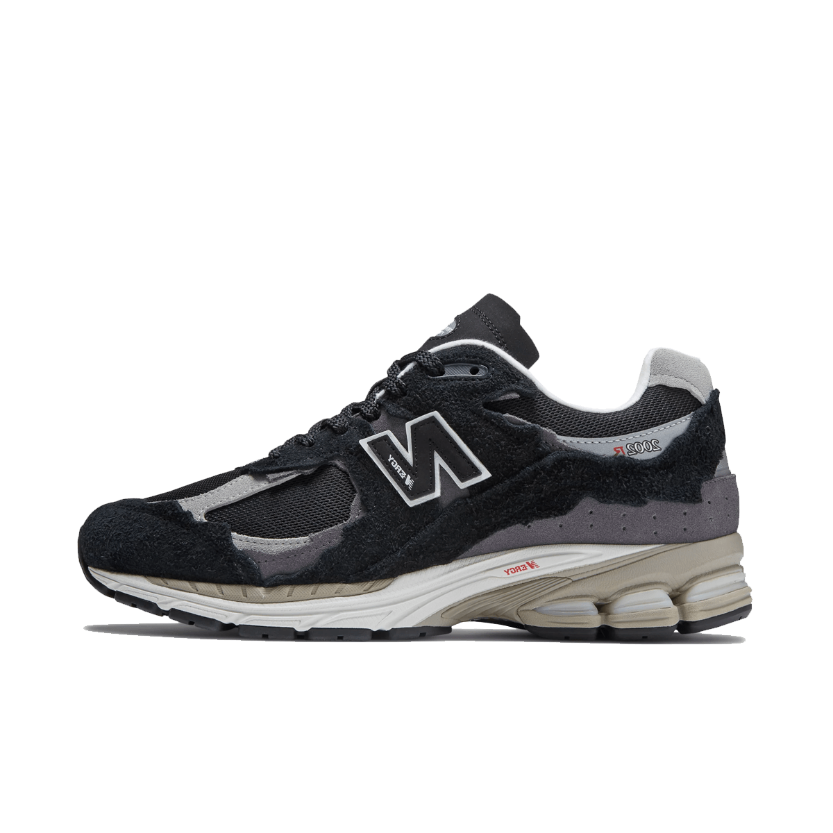 New Balance 2002R Black Gray Protection Pack