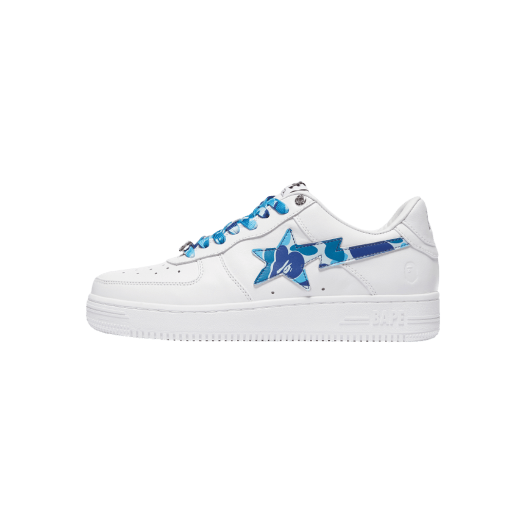 A Bathing Ape Bape Sta Low ABC Camo White Blue