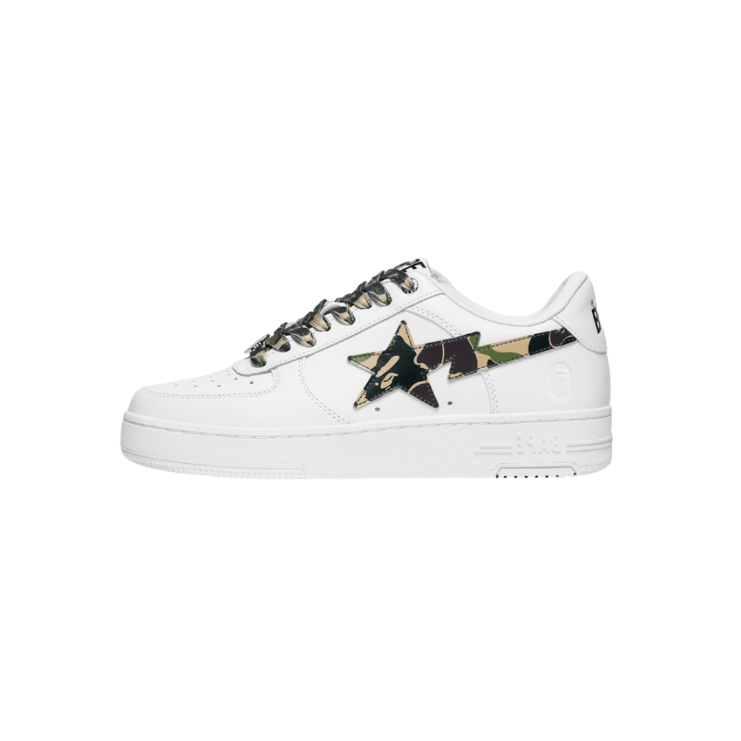 A Bathing Ape Bape Sta Low ABC Camo White Green