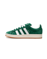 adidas Campus 00s GS Dark Green/Cloud White – Grade School suède sneaker met diepgroene bovenkant en off-white gum outsole