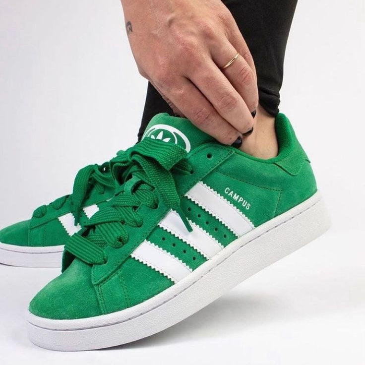 Adidas Campus 00s Green Cloud White (ID7029) | Snrkickz Adidas Campus 00s Green Cloud White (ID7029) | Snrkickz