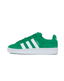 adidas Campus 00s WMNS Green Cloud White – slank silhouet met donkergroene suède upper en Cloud White 3-Stripes