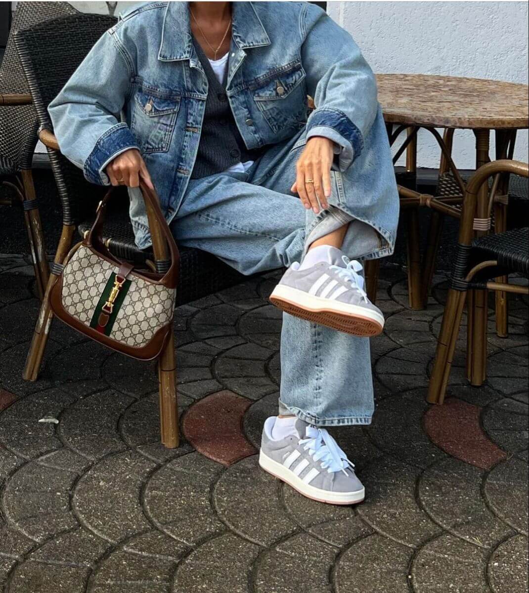 Adidas Campus 00s Grau Weiß (Kinder)