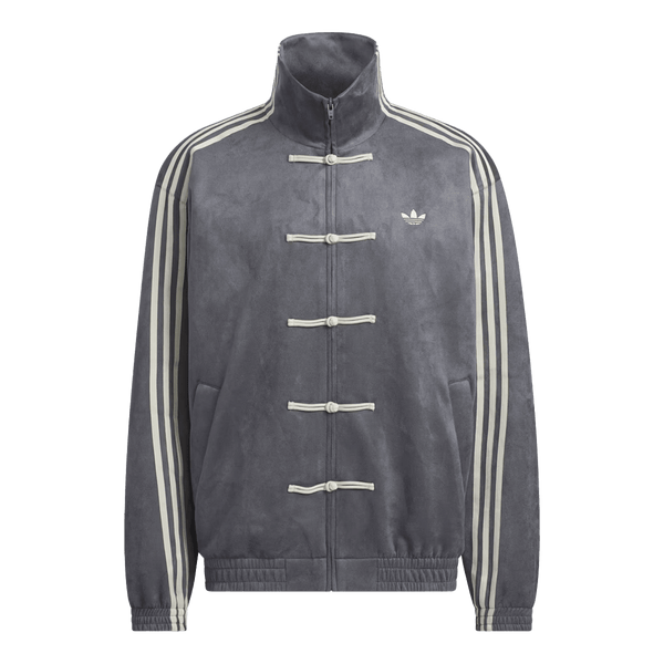 Adidas CTT Chinese Track Top 3.1 Gender Neutral Jacket (Asia Sizing) Dark Grey