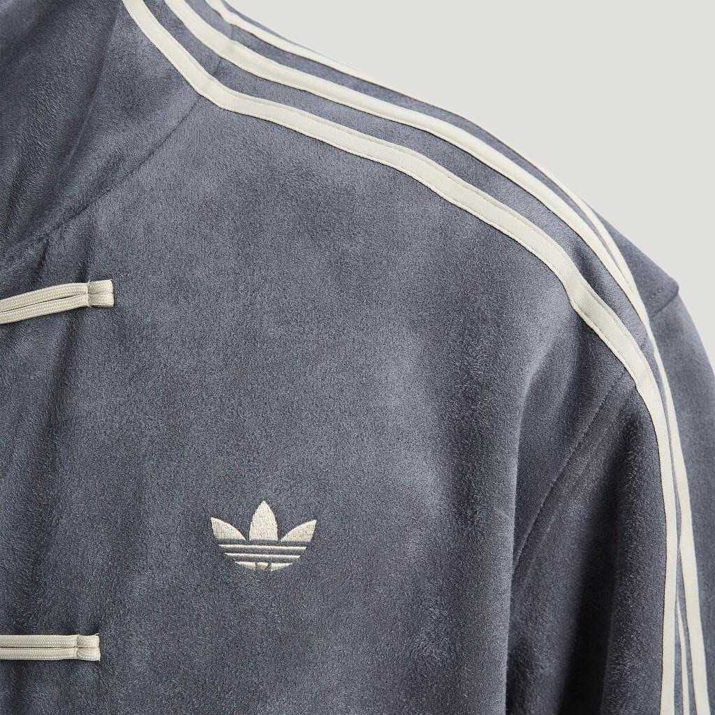 Adidas CTT Chinese Track Top 3.1 Gender Neutral Jacket (Asia Sizing) Dark Grey 4