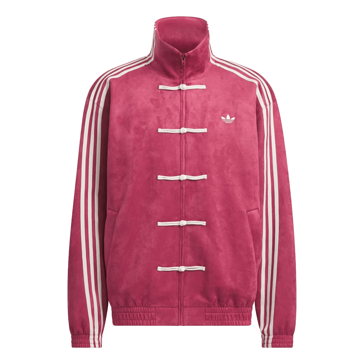 Adidas CTT Chinese Track Top 3.1 Gender Neutral Jacket (Asian Sizing) Collegiate Burgundy
