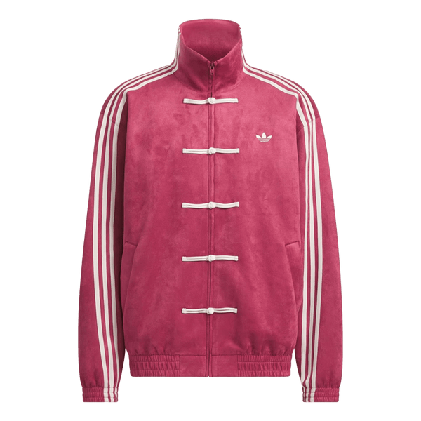 Adidas CTT Chinese Track Top 3.1 Gender Neutral Jacket (Asian Sizing) Collegiate Burgundy