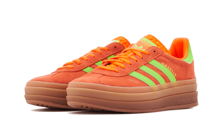 Adidas Gazelle Bold Solar Orange Solar Grün