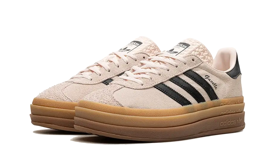 Adidas Gazelle Bold Wonder Quartz Schwarz Gummi