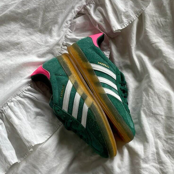 Adidas Gazelle Indoor Collegiate Green Lucid Pink