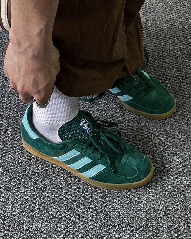 Adidas Gazelle Indoor Collegiate Grün