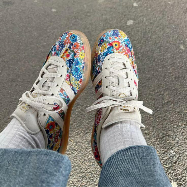 Adidas Gazelle Indoor Liberty London Floral Embroidery
