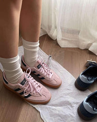 Adidas Handball Spezial Clear Pink Arctic Night (Women's) - SnrKickz