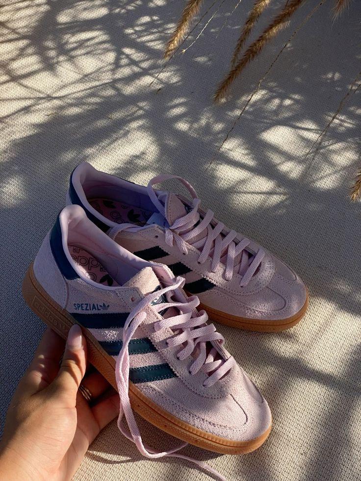 Adidas Handball Spezial Clear Pink Arctic Night (Women's) - SnrKickz