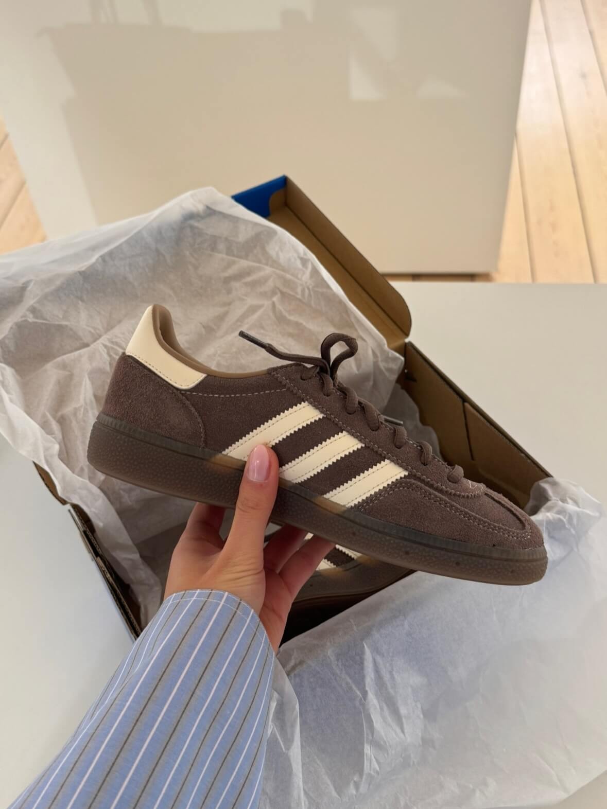 Adidas Handball Spezial Earth Strata Wonder White - SnrKickz