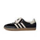 Wales Bonner x adidas Samba Pony Tonal Low 'Core Black' IE0580. Snrkickz