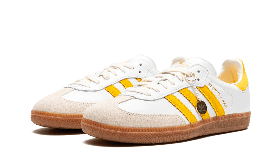 Adidas Samba OG Sporty &amp; Rich White Bold Gold